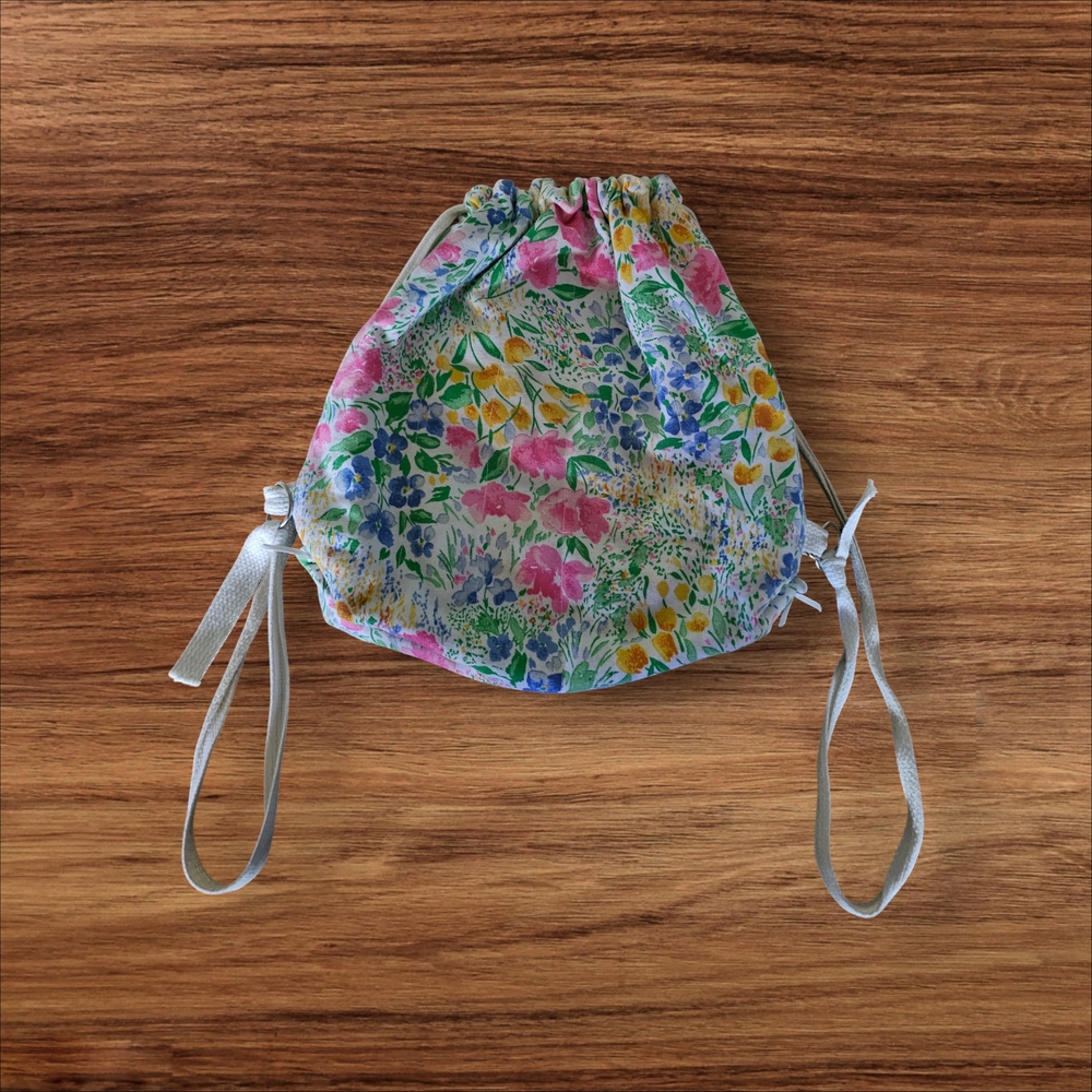 Floral Drawstring Bag - Picture 2 of 2